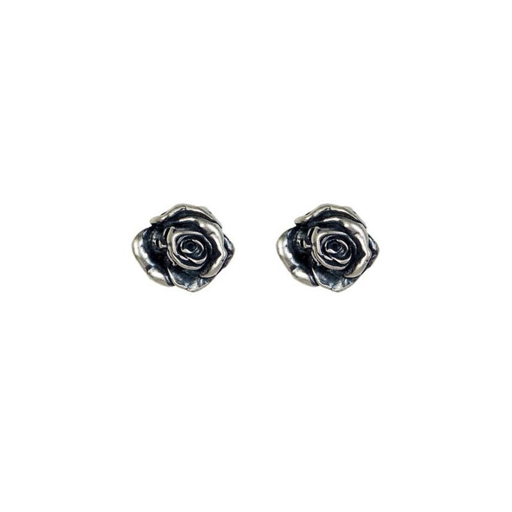 Flower Stud Earrings | 925 Silver for Women's Elegance by Demonmirror-8