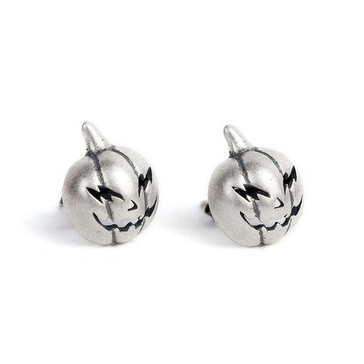 Stylish Jack-o'-lantern earrings as unique Halloween gift ideas-2