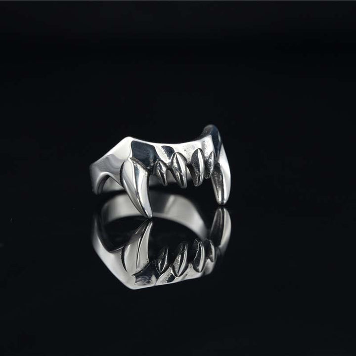 Vampire Ring | Gothic Jewelry for Men and Women by Demonmirror-4