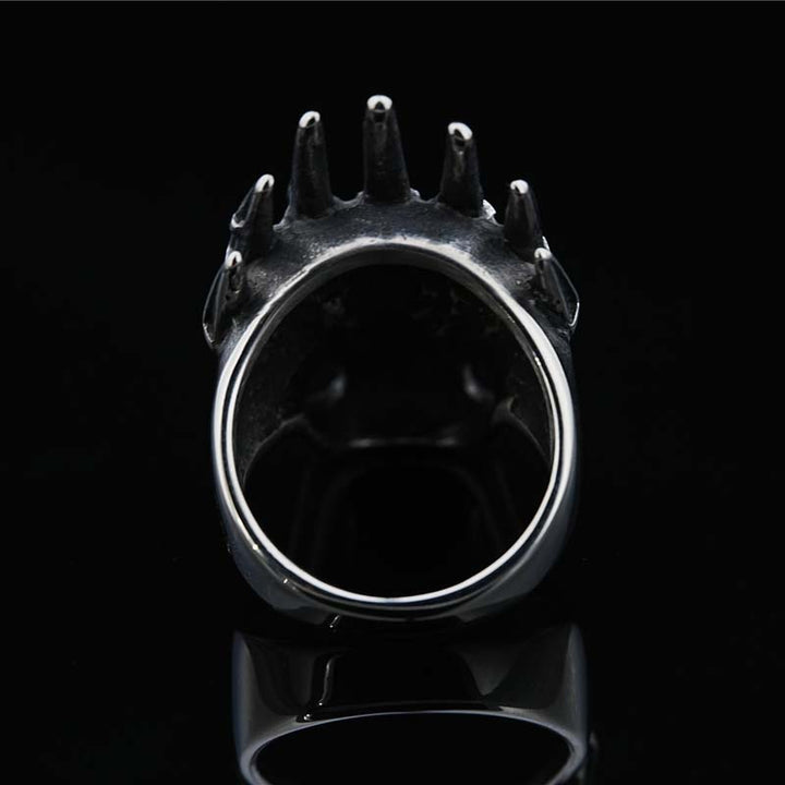 Male Skull Rings | Gothic Rings for Men by Demonmirror-5