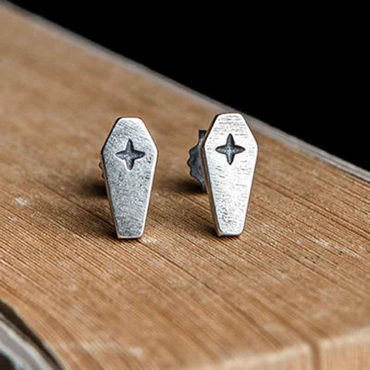 Flatback Earrings | 925 Silver Elegance for Women by Demonmirror-2