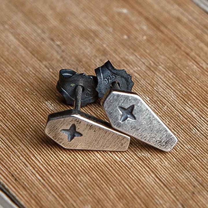 Flatback Earrings | 925 Silver Elegance for Women by Demonmirror-4